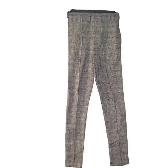 INC International Concepts Black & White Checkered Houndstooth Pants - Picture 2 of 4